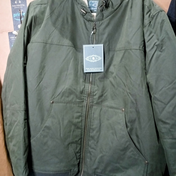 G.H. Bass Canvas hooded hard service jacket - Picture 11 of 11